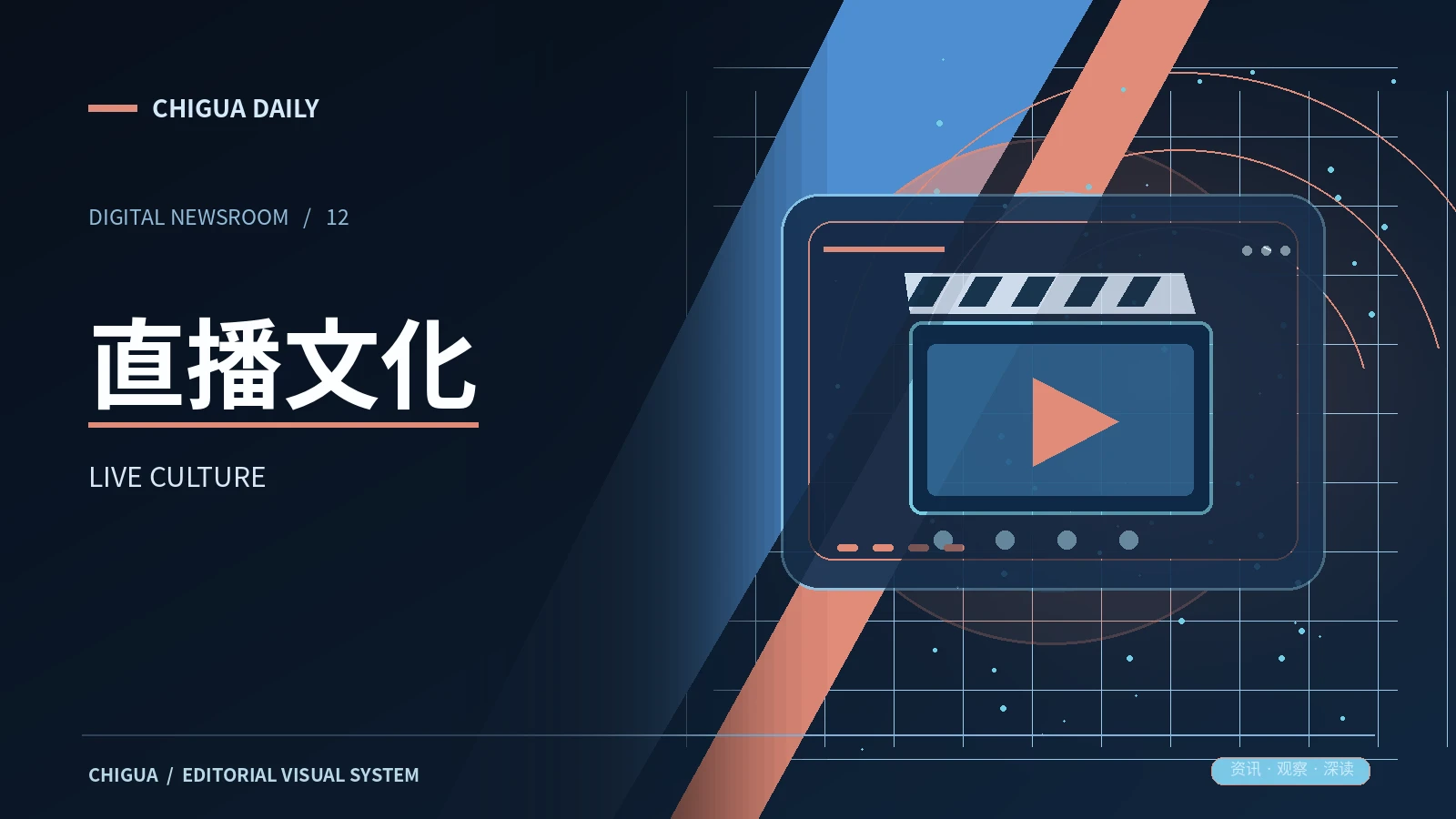 现场直播知识栏目视觉图片