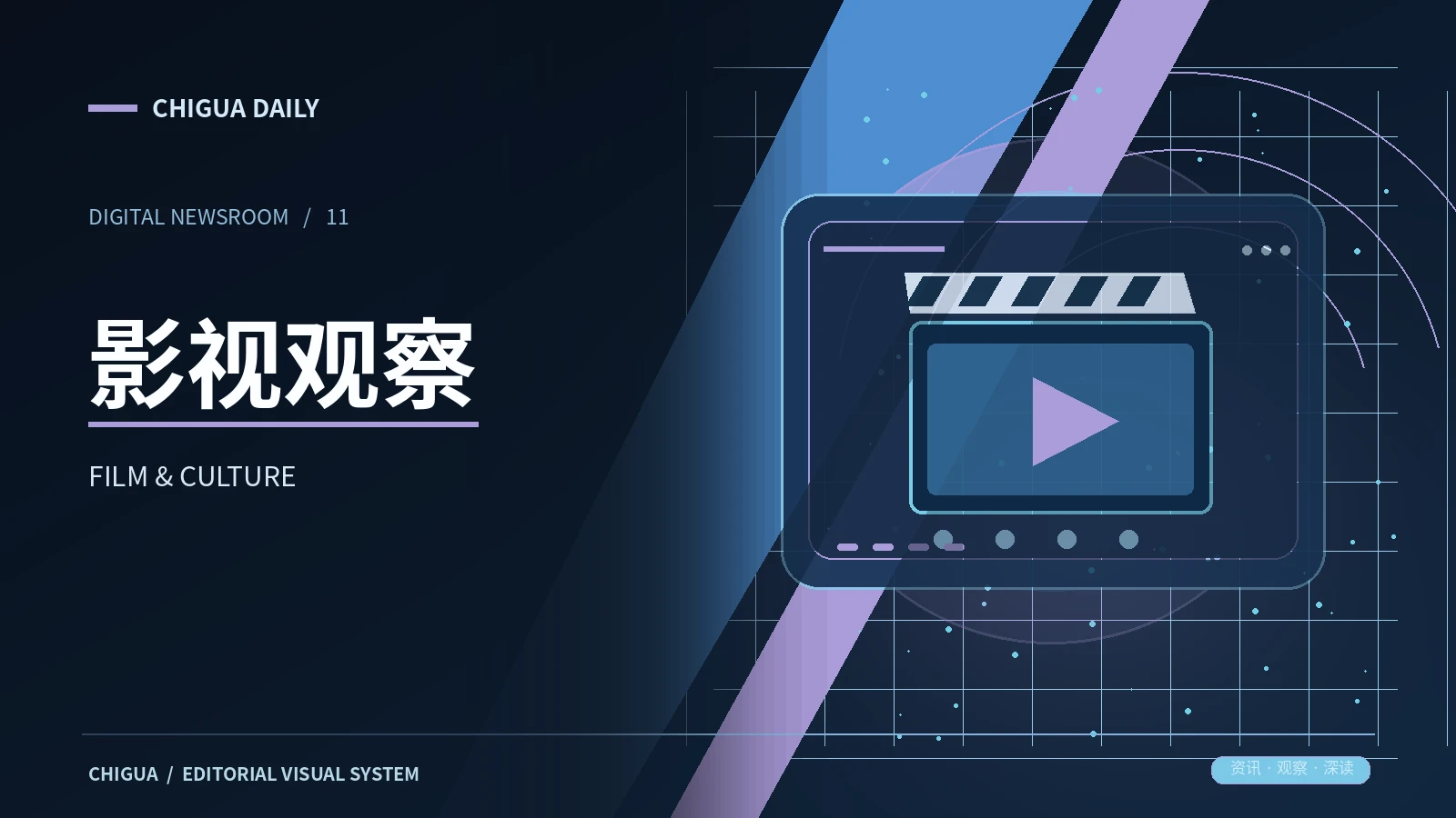 影视观察栏目视觉图片